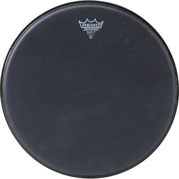 REMO Bass Emperor Black Suede Emperor Crimplock 22 İnç Deri