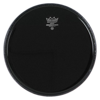 Remo Ambassador Black Suede 12 İnç Deri