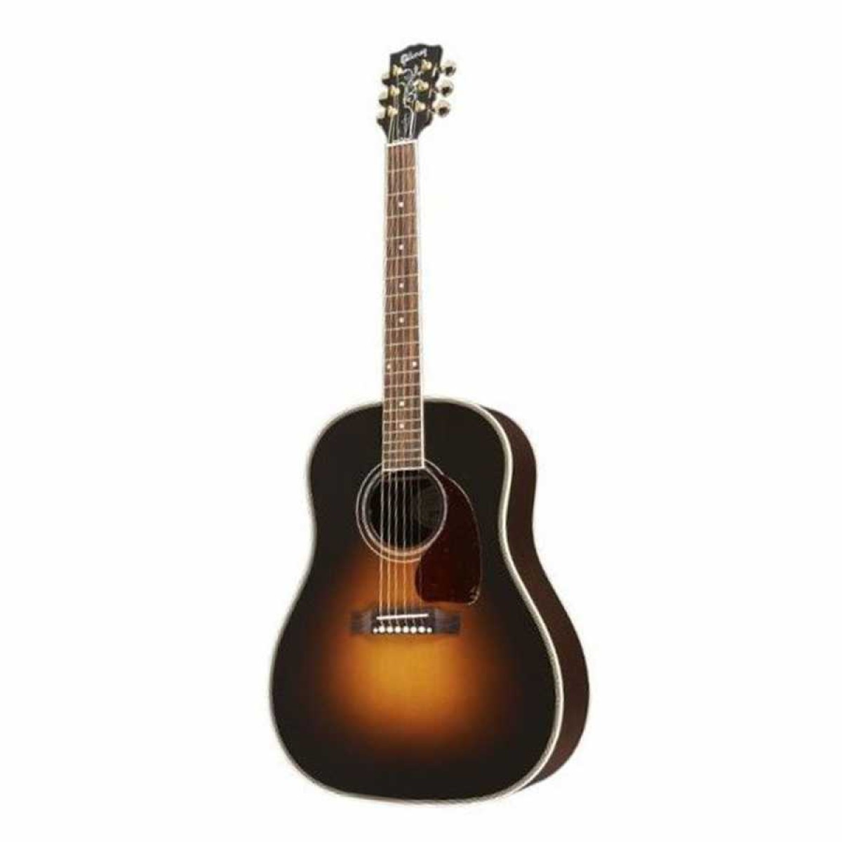Gibson J-45 Custom Elektro Akustik Gitar (Vintage Sunburst)