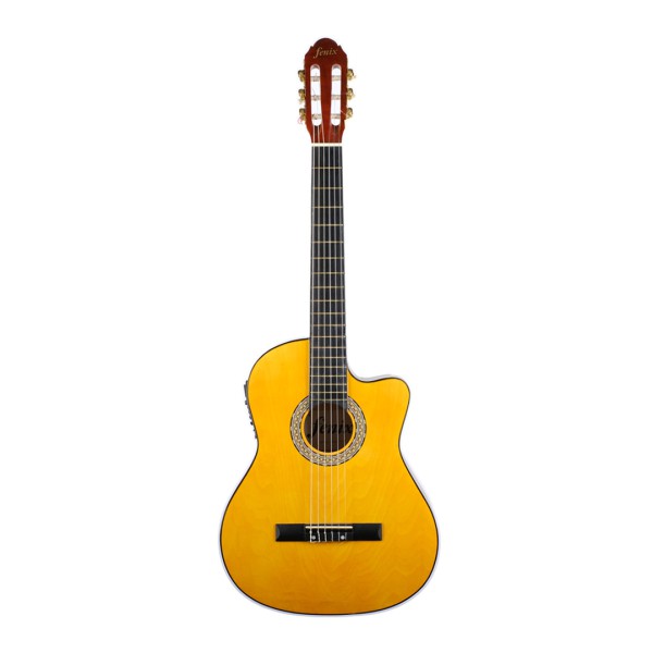 [Outlet] Fenix FX-CG851CENT Cutaway Elektro Klasik Gitar (Natural)(ol 24-24120)