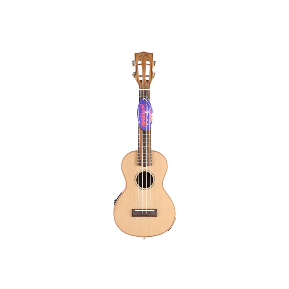 [Outlet] Mahalo MM2E All Solid Elektro Concert Ukulele (Natural) (ol 24-24119)