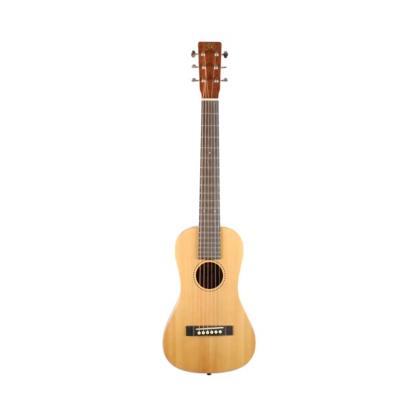 [Outlet] SX TG1E Elektro Akustik Traveller Gitar (Natural (ol 24-24095)