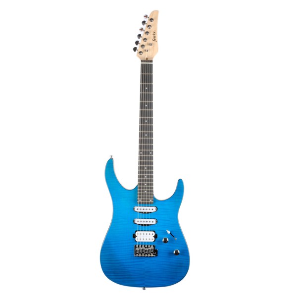 [Outlet] Fenix FSS-10FBHB Elektro Gitar (Mavi Yeşil Gradyan)(ol 24-24093)