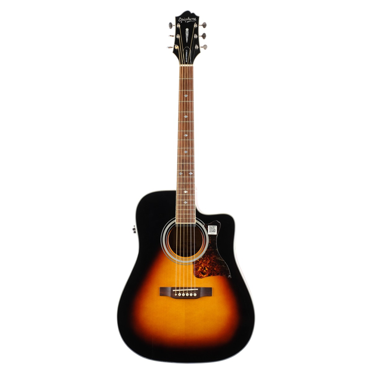 [Outlet] Epiphone Masterbilt DR-500MCE Elektro Akustik Gitar (Vintage Sunburst)(ol 24-24069)