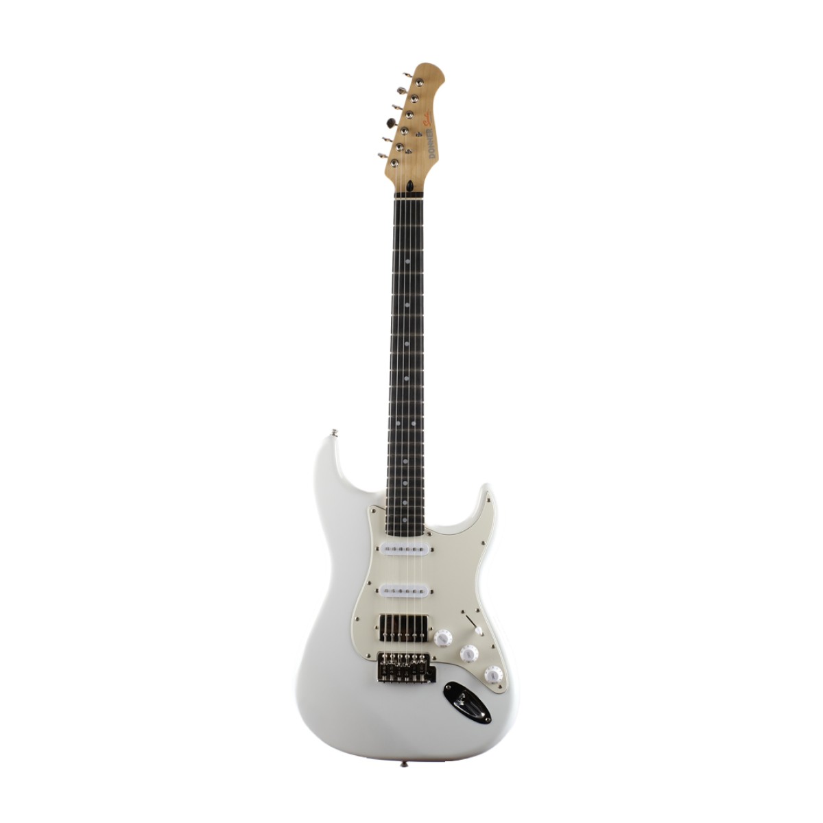 [Outlet] Donner DST-152 Full-Size ST Elektro Gitar (Beyaz) (ol 24-24149)