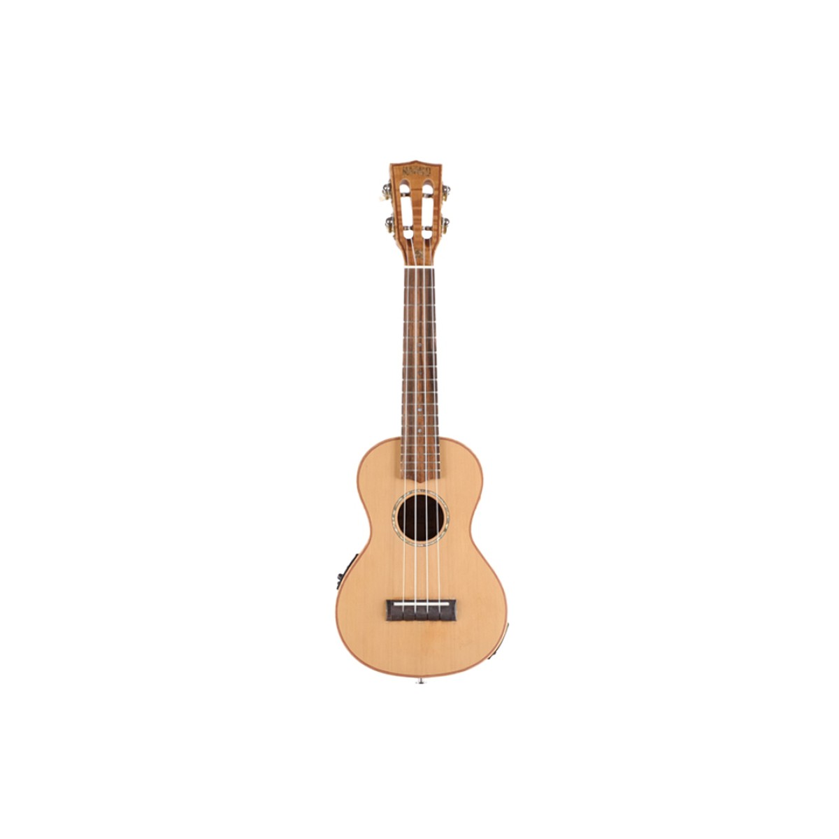 [Outlet] Mahalo MM2E All Solid Elektro Concert Ukulele (Natural)(ol 24-24147)