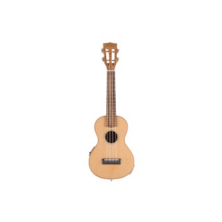[Outlet] Mahalo MM2E All Solid Elektro Concert Ukulele (Natural)(ol 24-24147)