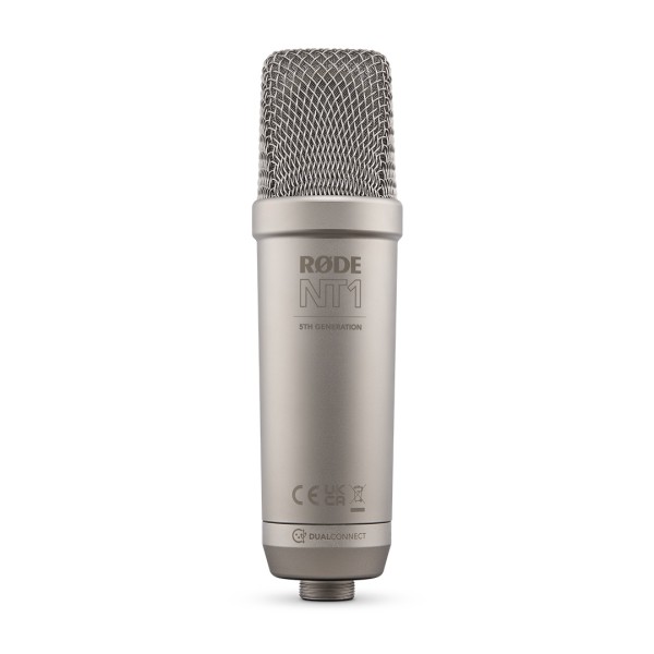 Rode NT1 5th Gen Stüdyo Condenser Mikrofonu (Gümüş)