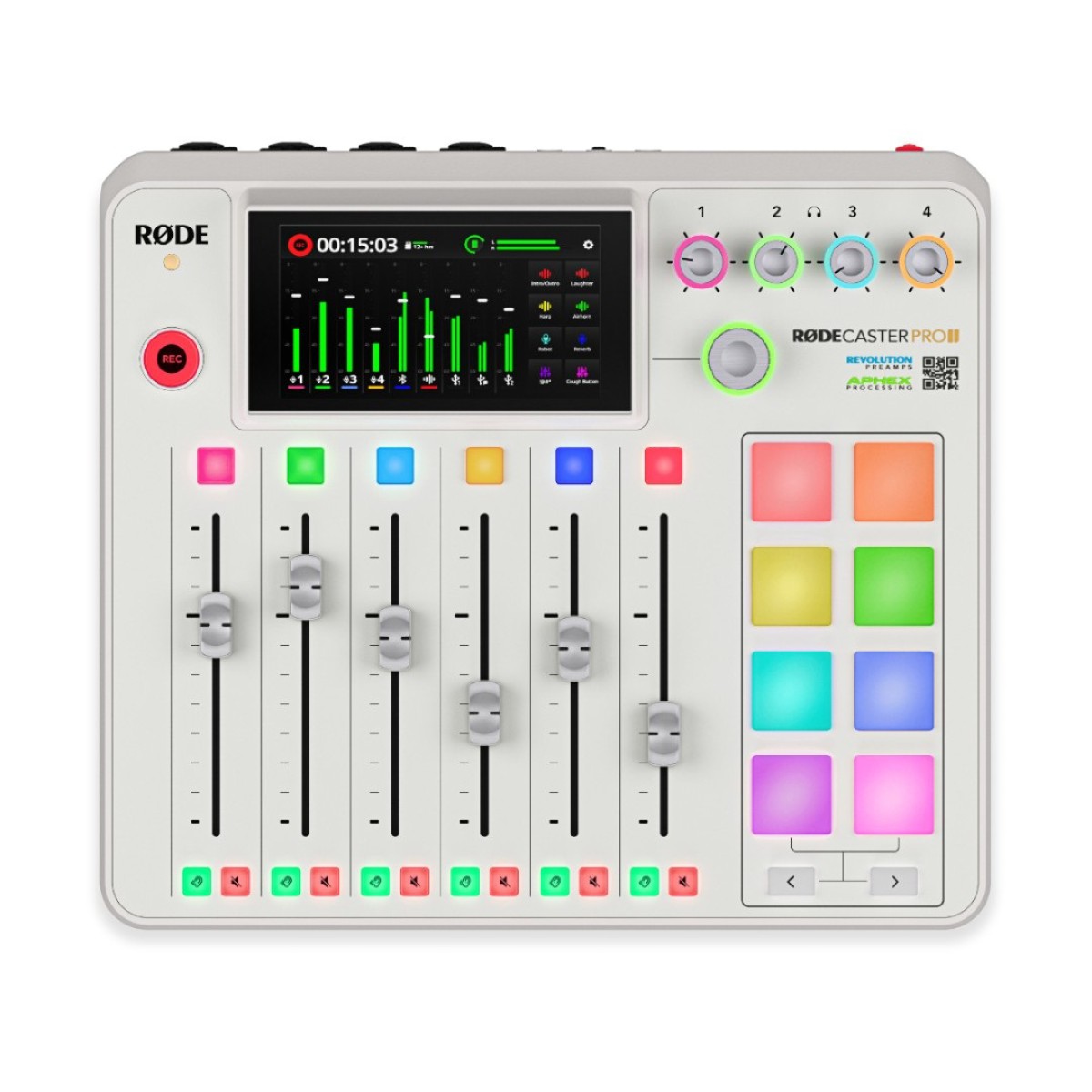Rode RØDECaster Pro II Podcast Production Studio (Beyaz)