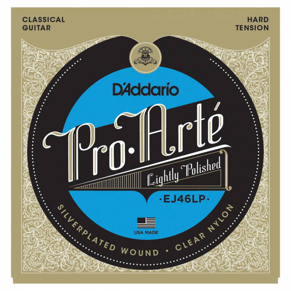 D'Addario EJ46LP Pro-Arte Polished Hard Tension Klasik Gitar Teli