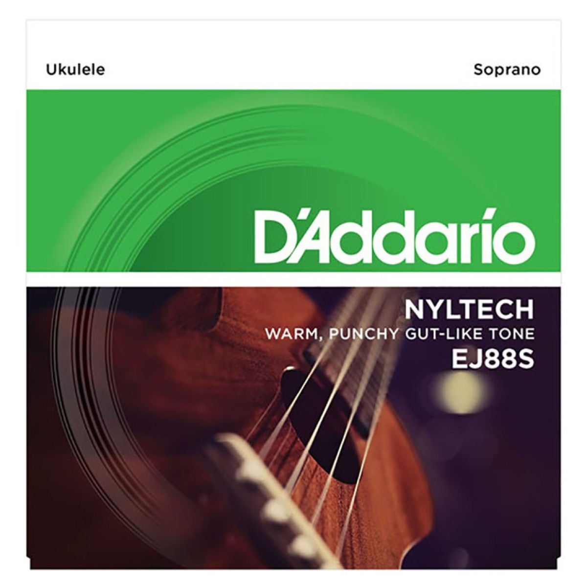 D'Addario EJ88S Nyltech Soprano Ukulele Teli D'Addario EJ88S Nyltech Soprano Ukulele Teli