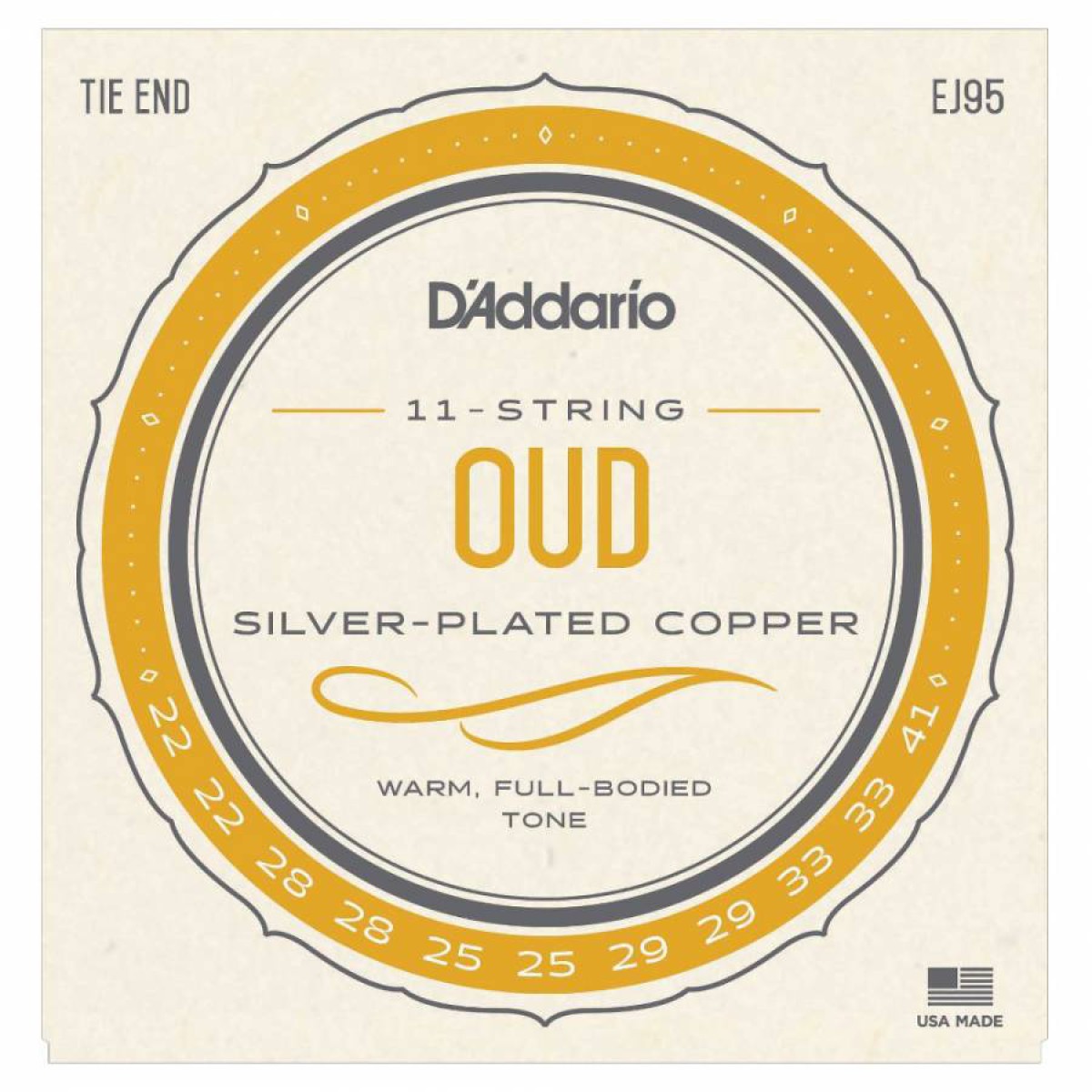 D'Addario EJ95 Ud Teli