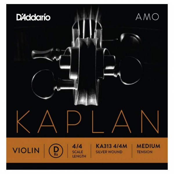 D'Addario KA313 4/4M Kaplan Amo Keman Teli (D)