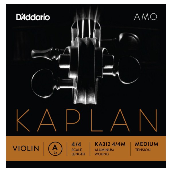 D'Addario KA312 4/4M Kaplan Amo Keman Teli (A)