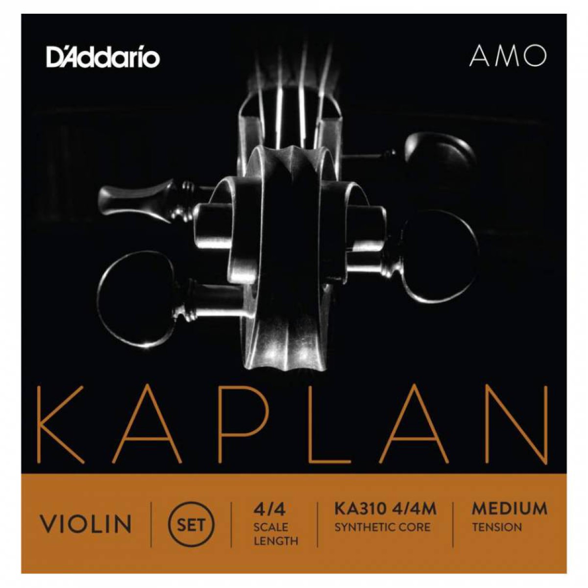 D'Addario KA310 4/4M Kaplan Amo Set Keman Teli