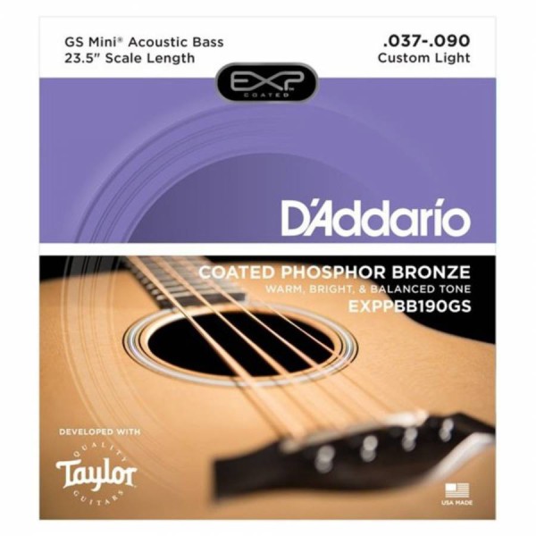 D'Addario EXPPBB190GS Akustik Bas Gitar Teli (37-90)