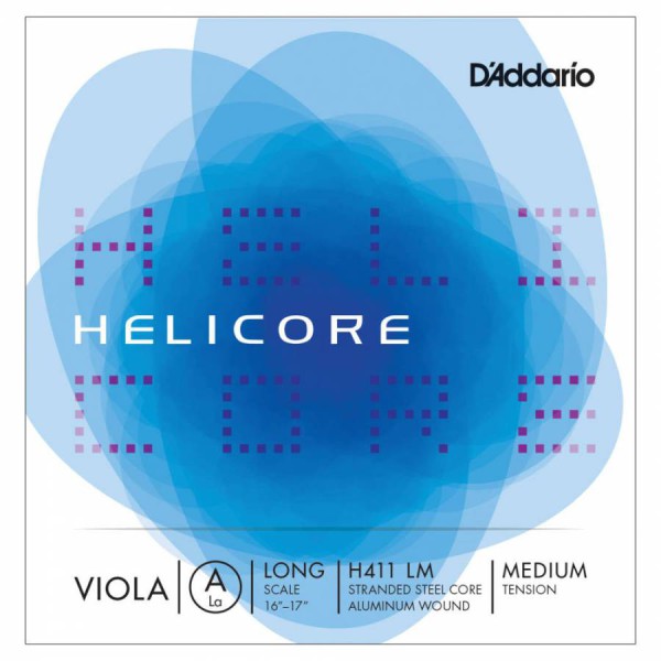 D'Addario H411 LM Helicore A Viyola Teli (La)