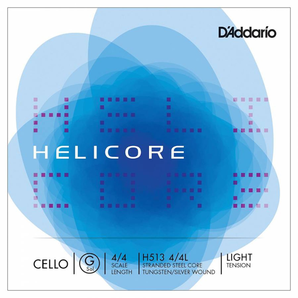 D'Addario H513 4/4M Helicore G Çello Teli (Sol)