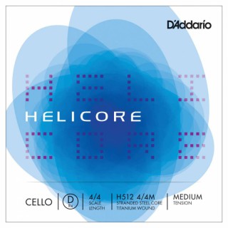D'Addario H512 4/4M Helicore D Çello Teli (Re)