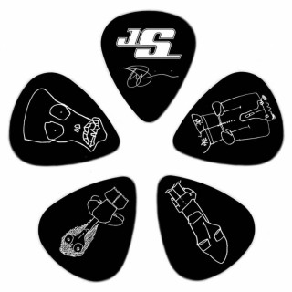 D'Addario Joe Satriani Black Light Pena Seti D'Addario Joe Satriani Black Light Pena Seti