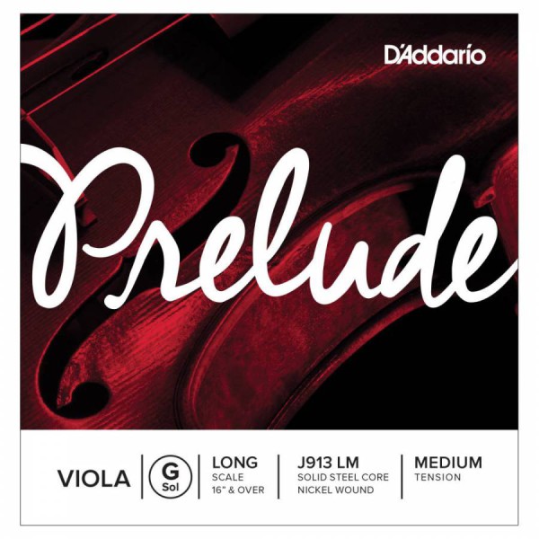 D'Addario J913LM Prelude G Viyola Teli (Sol)