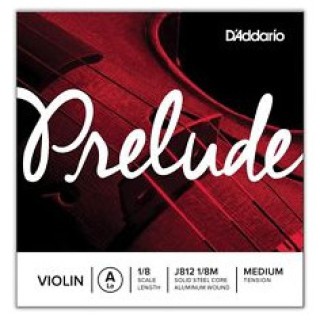 D'Addario J812 1/8M Prelude A Keman Teli (La)