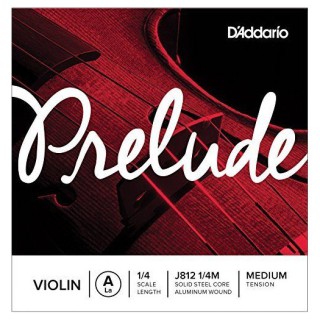 D'Addario J812 1/4M Prelude A Keman Teli (La)