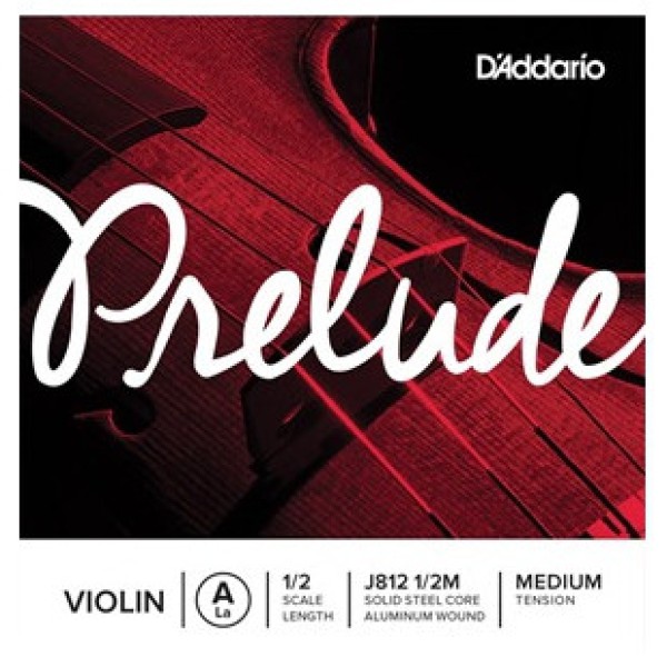 D'Addario J812 1/2M Prelude A Keman Teli (La)