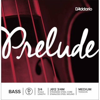 D'Addario J612 3/4M Prelude D Kontrabas Teli (Re) D'Addario J612 3/4M Prelude D Kontrabas Teli (Re)