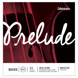 D'Addario J610 3/4M Prelude Kontrabas Teli