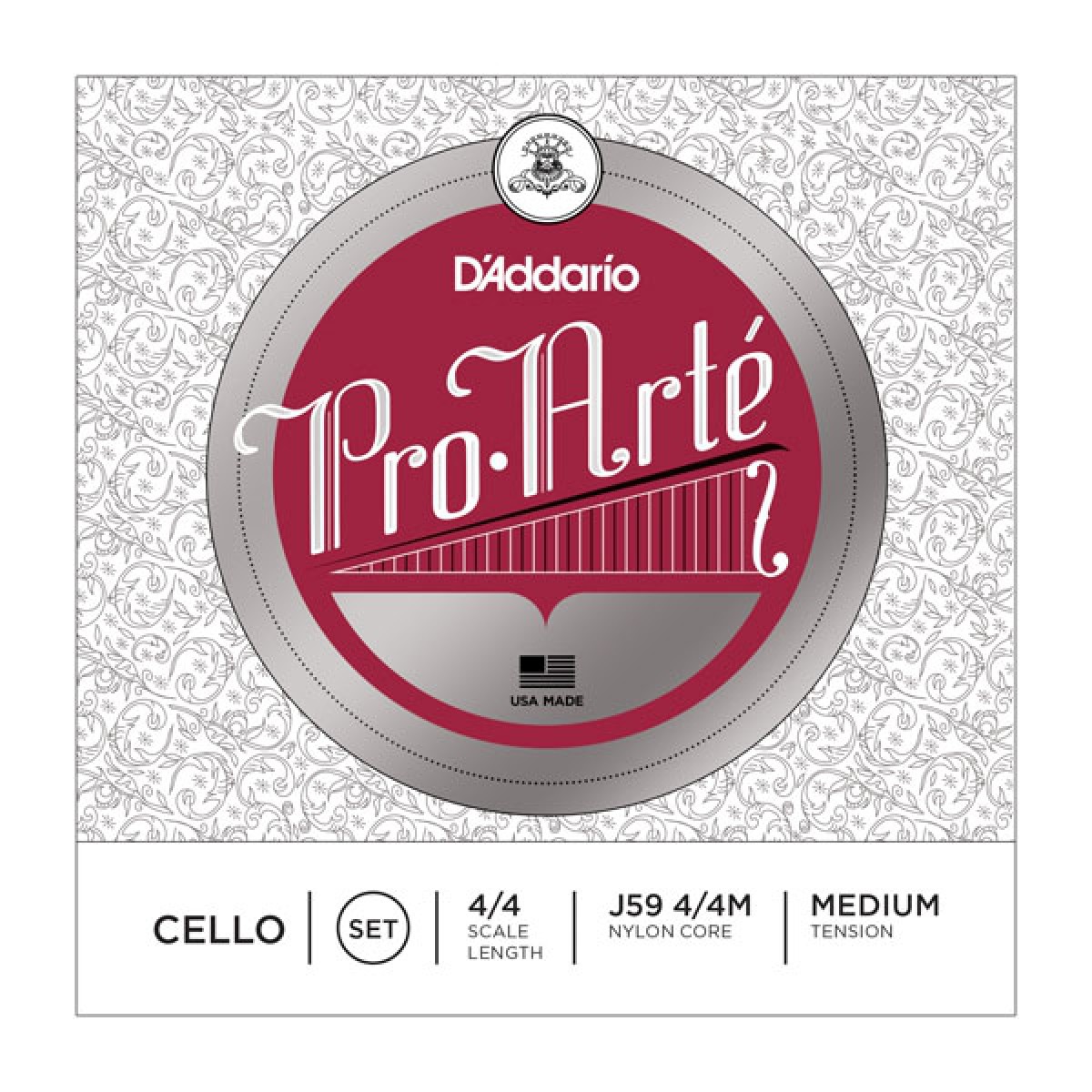 D'Addario J59 4/4M Pro Arte Çello Teli