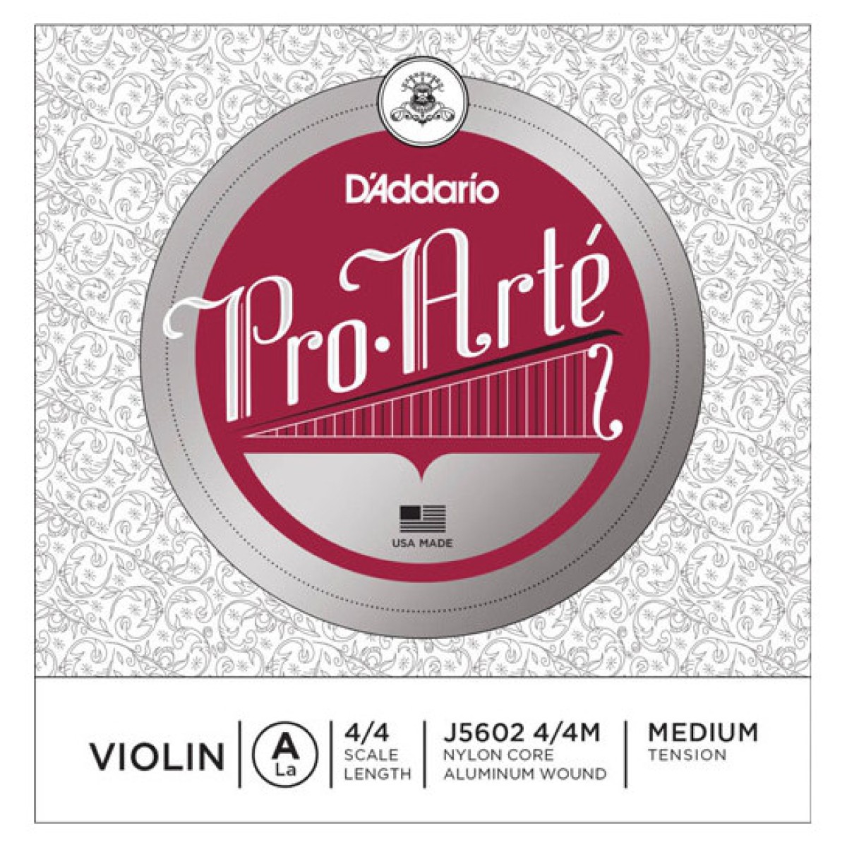 D'Addario J5602 4/4M Pro Arte A Keman Teli (La)