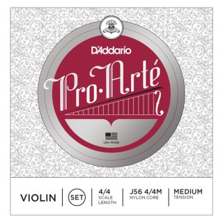 D'Addario J56 4/4M Pro Arte Keman Teli