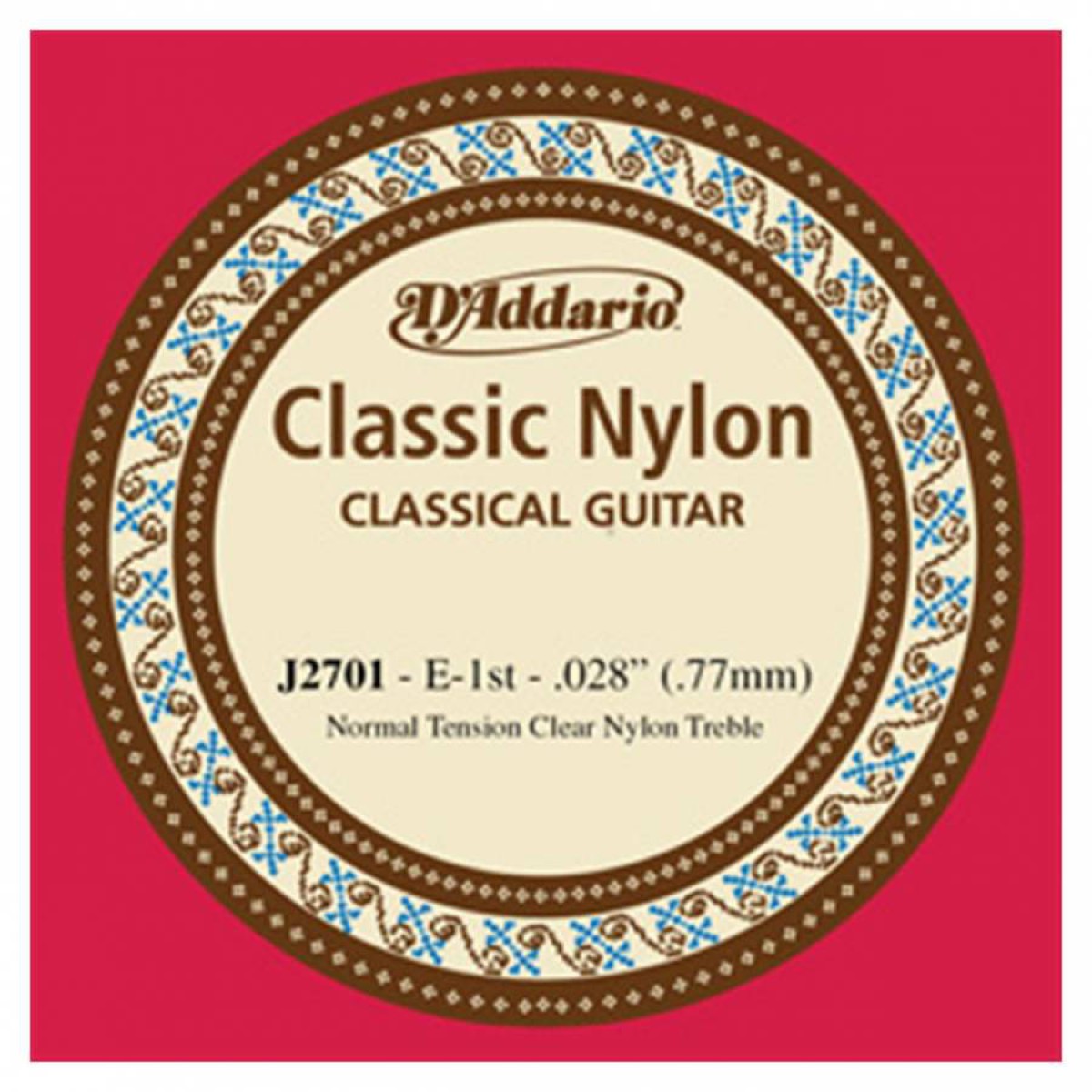 D'Addario J2701 Normal Tension Tek Klasik Gitar Teli (E)