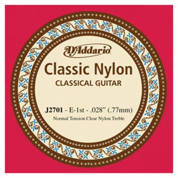 D'Addario J2701 Normal Tension Tek Klasik Gitar Teli (E)