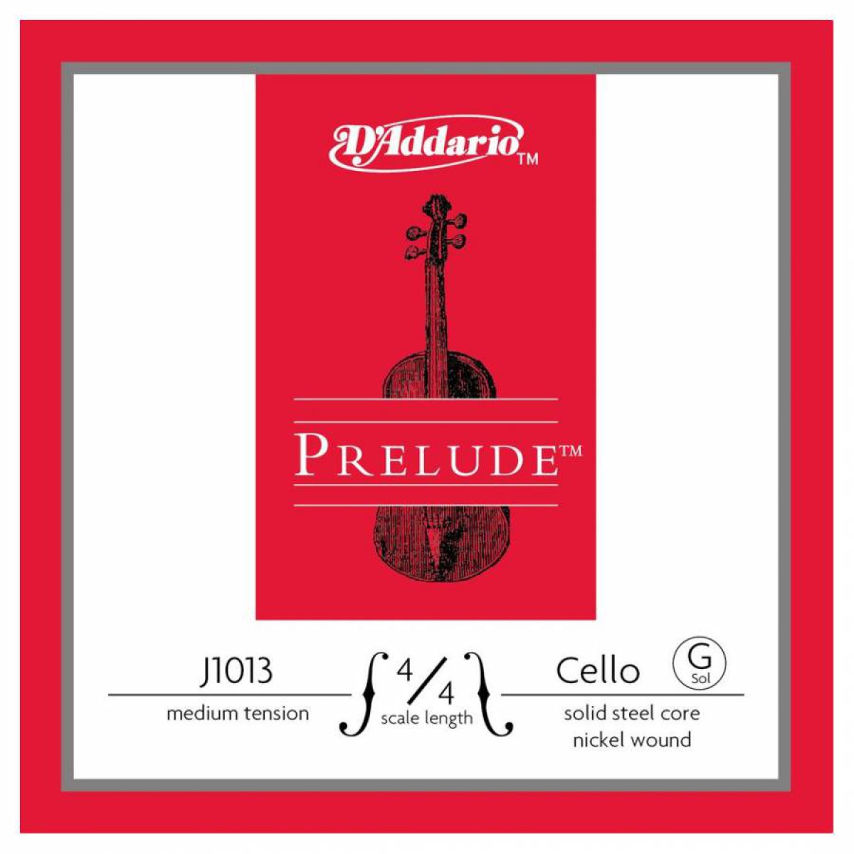 D'Addario J1013 4/4M Prelude G Çello Teli (Sol)