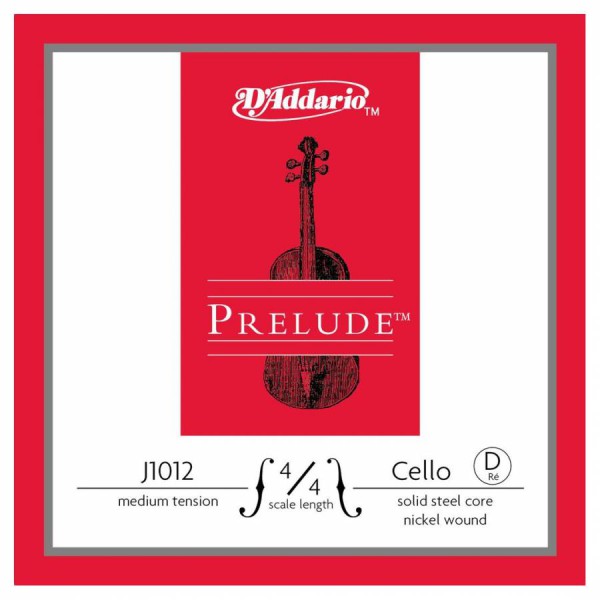 D'Addario J1012 4/4M Prelude D Çello Teli (Re)