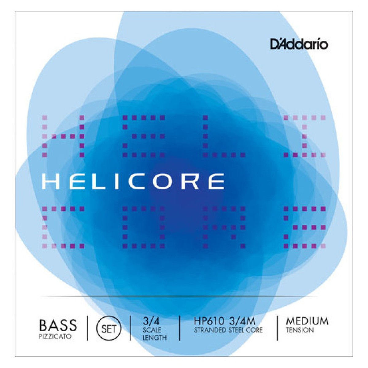 D'Addario H610 3/4M Helicore Pizzicato Kontrabas Teli D'Addario H610 3/4M Helicore Pizzicato Kontrabas Teli