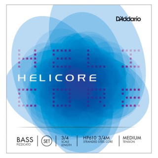 D'Addario H610 3/4M Helicore Pizzicato Kontrabas Teli D'Addario H610 3/4M Helicore Pizzicato Kontrabas Teli