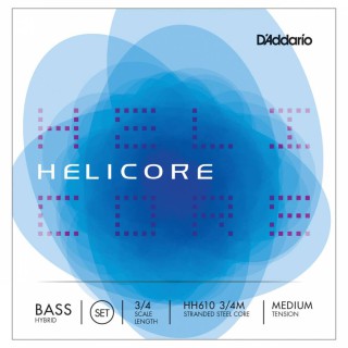 D'Addario HP610 3/4M Helicore Hybrid Kontrabas Teli D'Addario HP610 3/4M Helicore Hybrid Kontrabas Teli