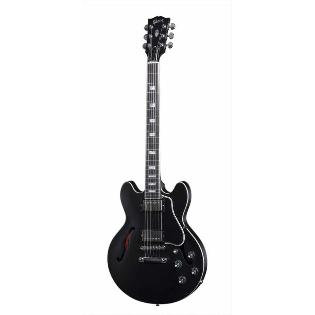 Gibson ES-339 Satin Elektro Gitar (Ebony)