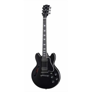 Gibson ES-339 Satin Elektro Gitar (Ebony)