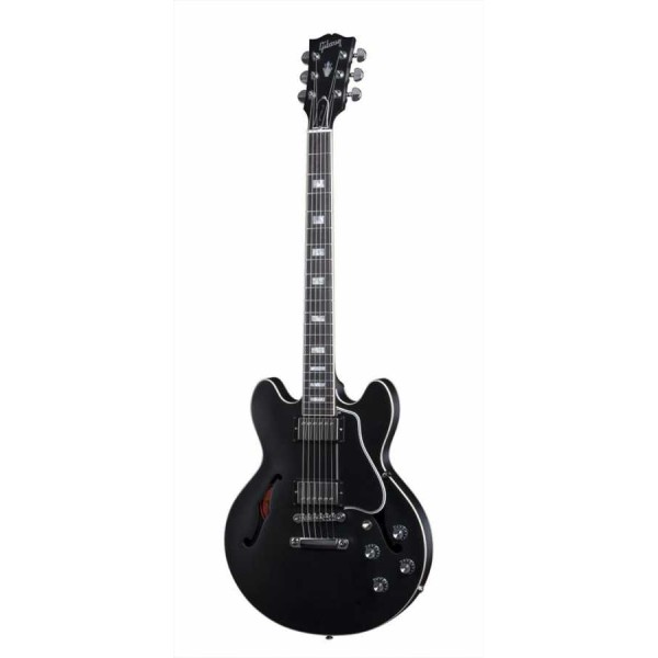 Gibson ES-339 Satin Elektro Gitar (Ebony)