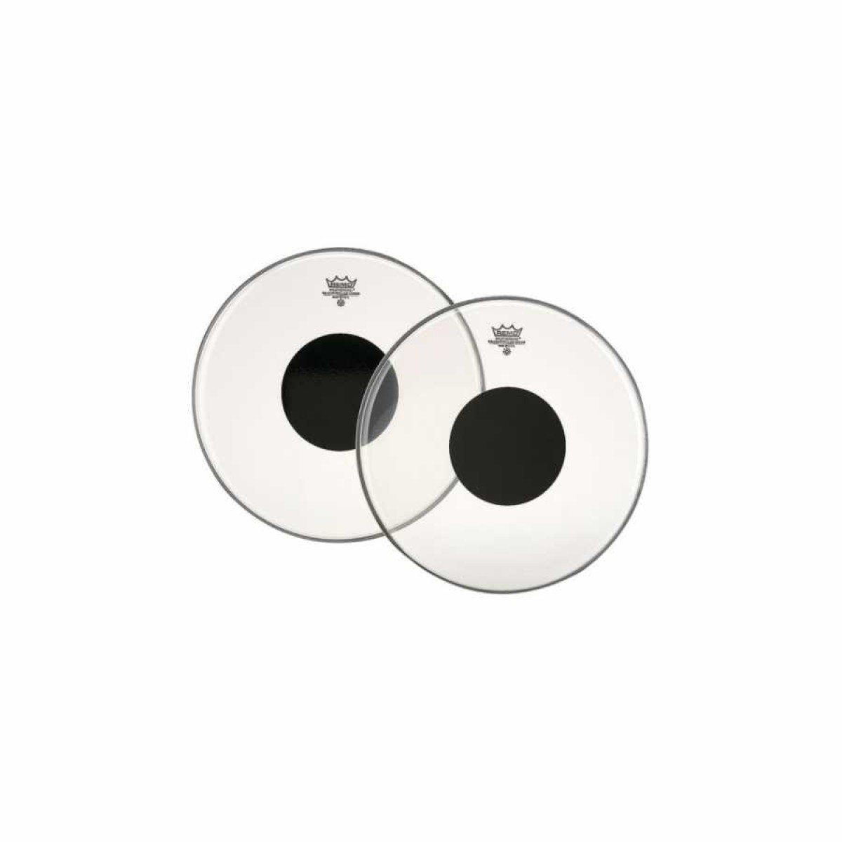 Remo Controlled Sound 9 İnç Black Dot Clear Deri