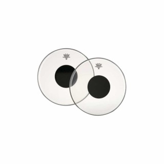 Remo Controlled Sound 9 İnç Black Dot Clear Deri