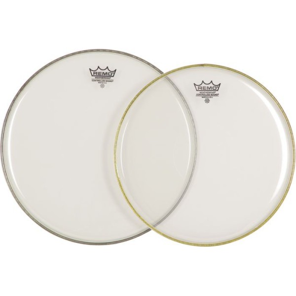Remo Controlled Sound Kumlu 18 İnç Clear Dot Deri