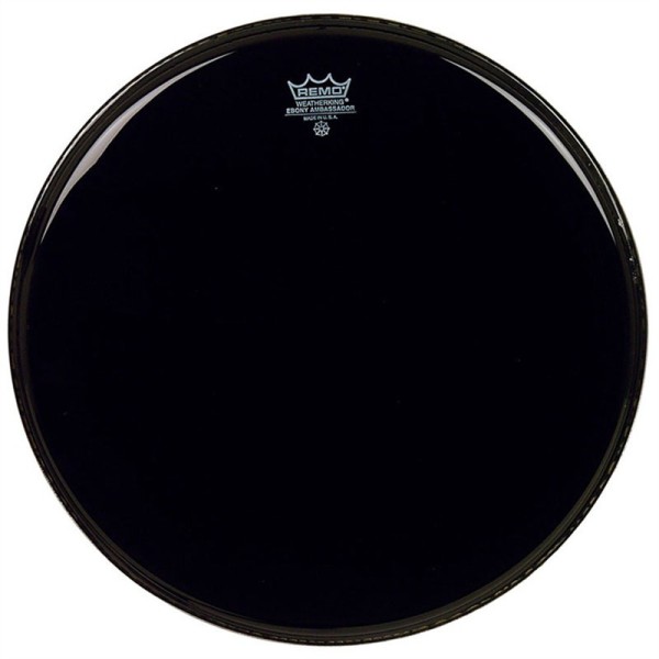 Remo Emperor Ebony 18 İnç Deri