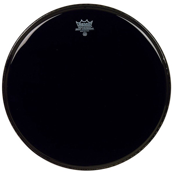 Remo Emperor Ebony 8 İnç Deri