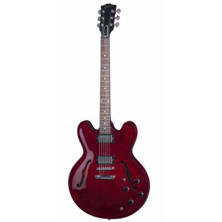 Gibson Memphis ES-335 Studio Elektro Gitar (Wine Red)
