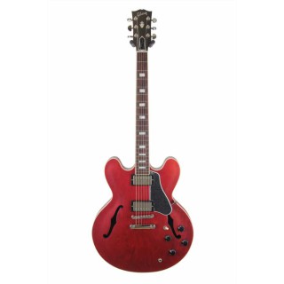 Gibson ES-335 Satin Elektro Gitar (Faded Cherry)